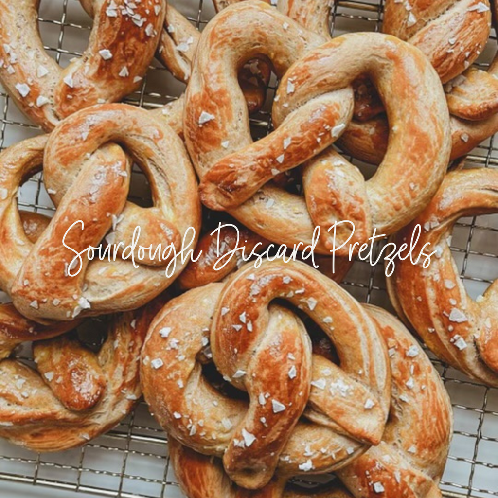 Sourdough Discard Pretzels