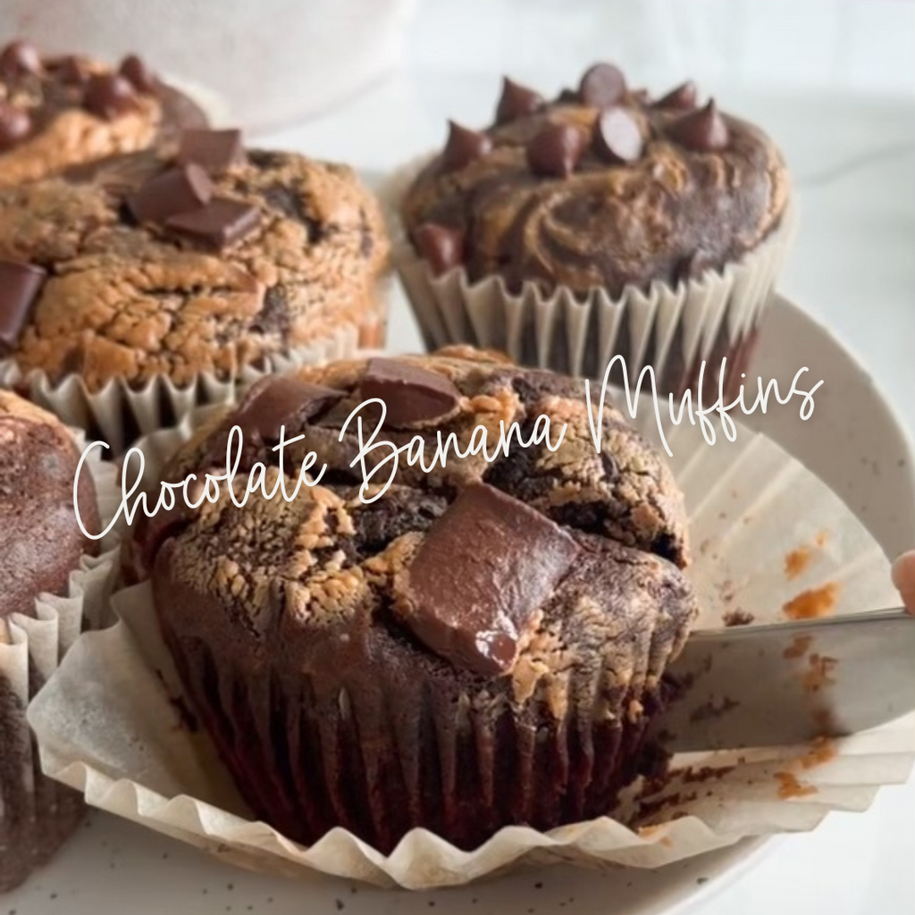 Chocolate Banana Muffins