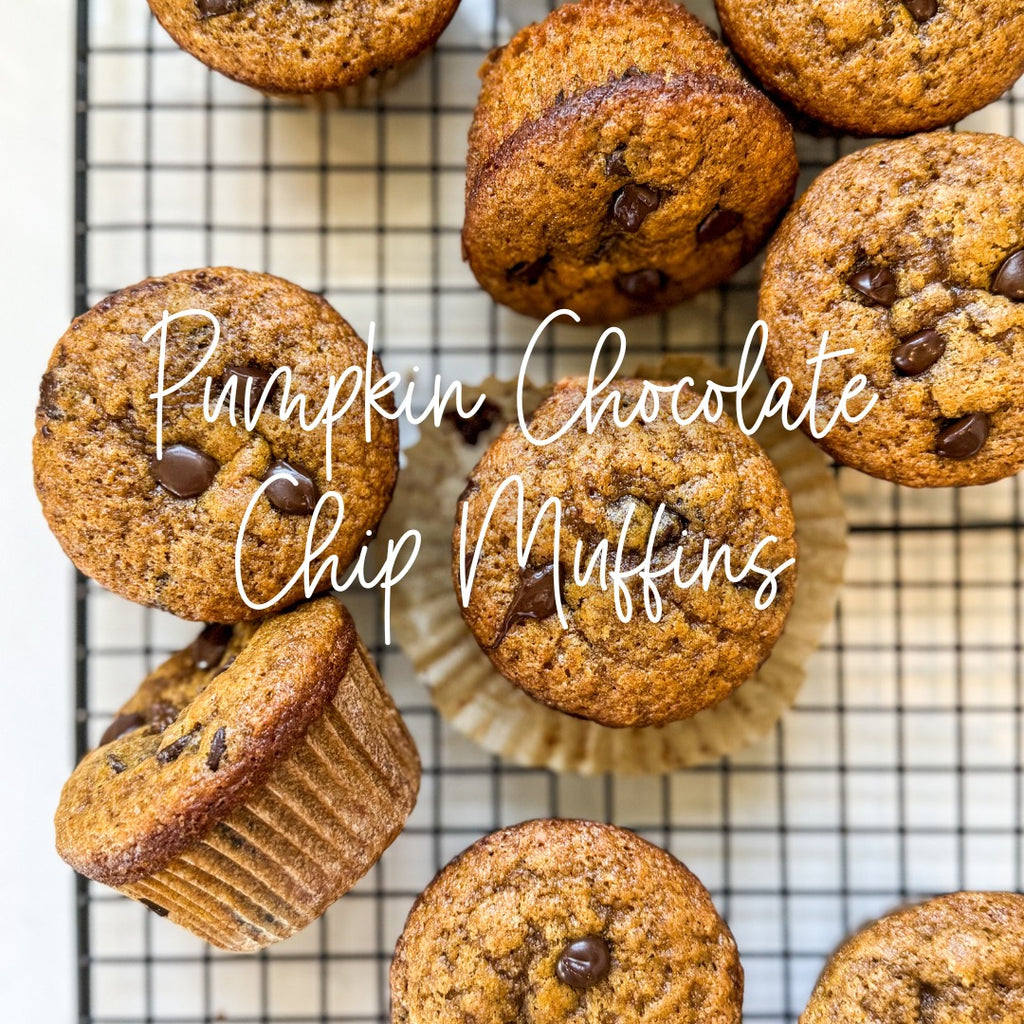 Pumpkin Chocolate Chip Muffins