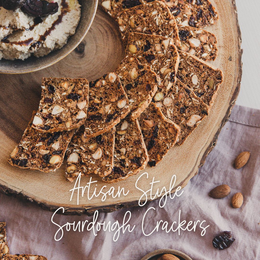 Artisan Style Sourdough Crackers | Better Basics Milling Company
