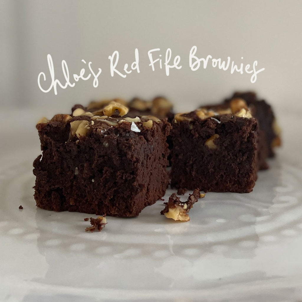 Chloe’s Red Fife Brownies