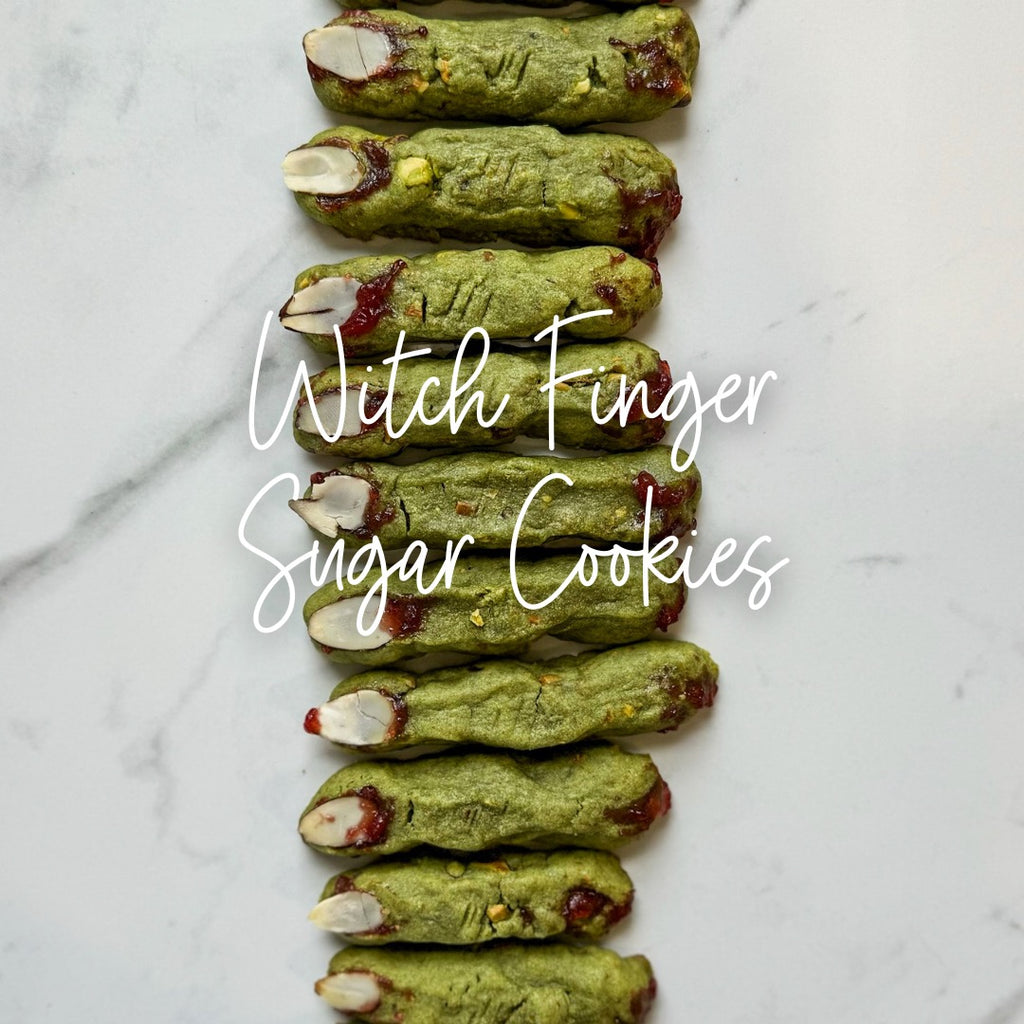 Witch Finger Sugar Cookies