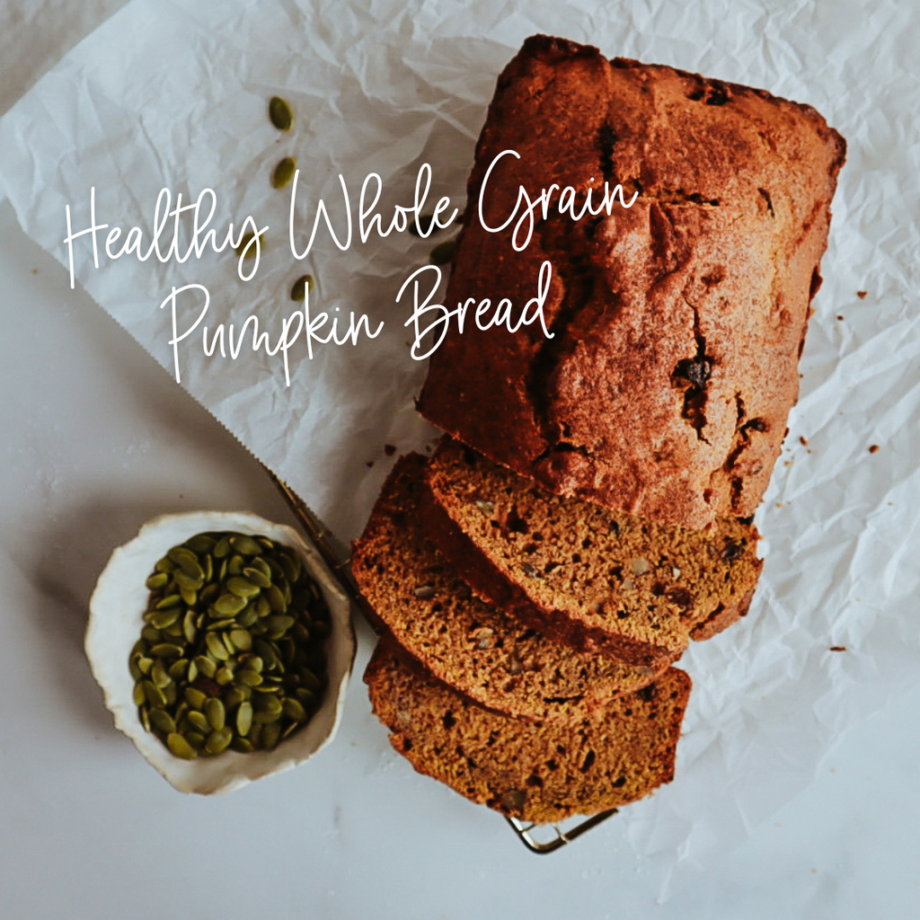 Healthy Whole Grain Pumpkin Bread