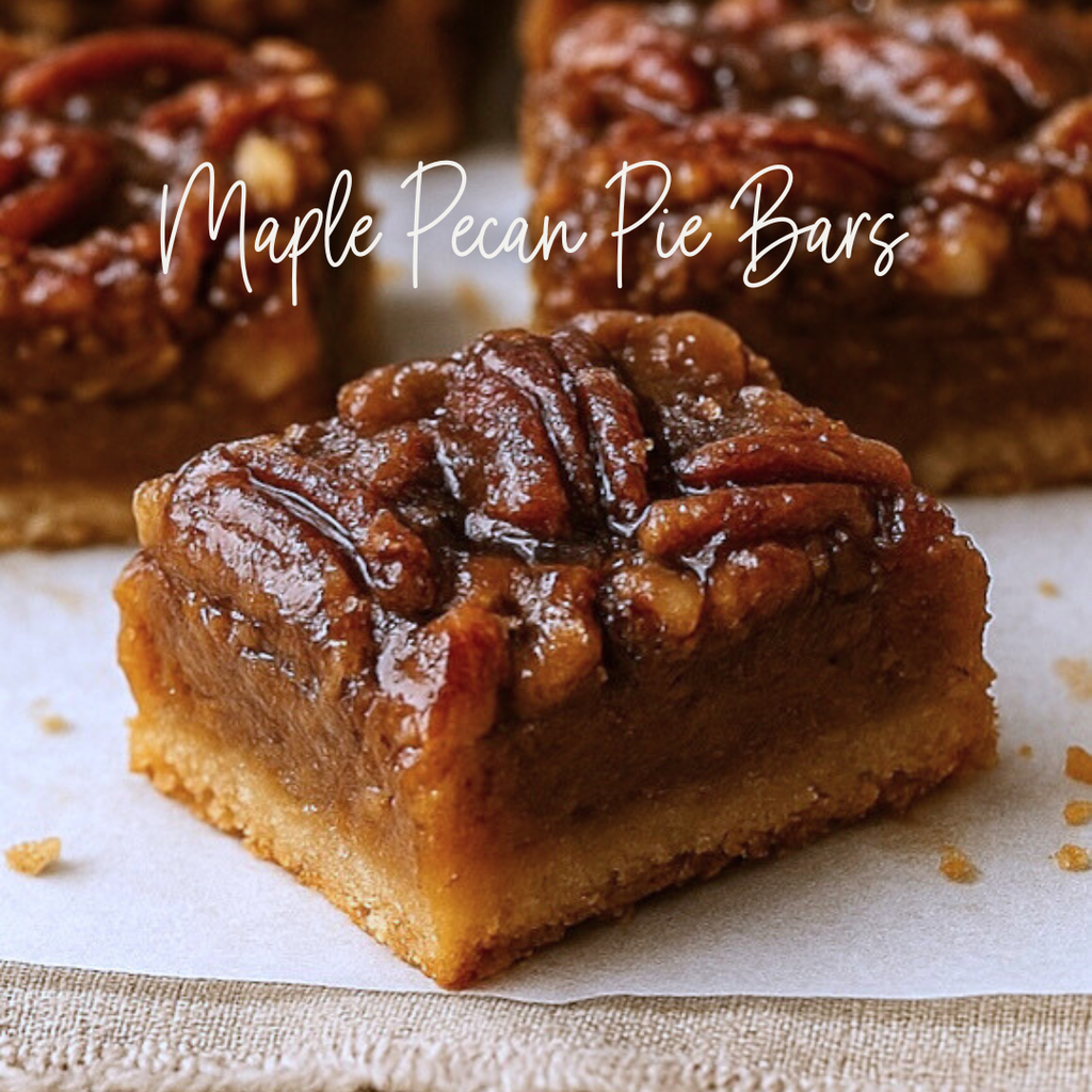 Maple Pecan Pie Bars