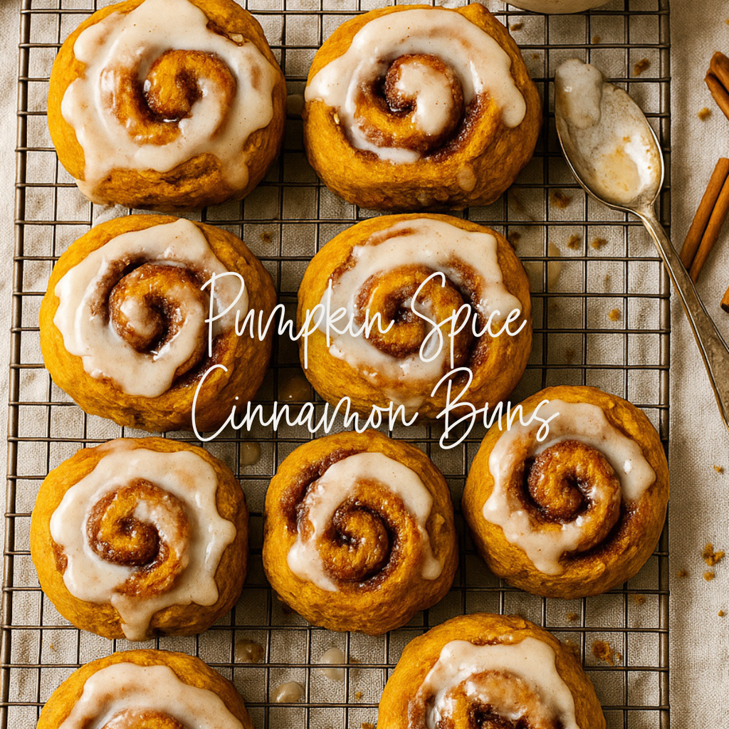 Pumpkin Spice Cinnamon Buns