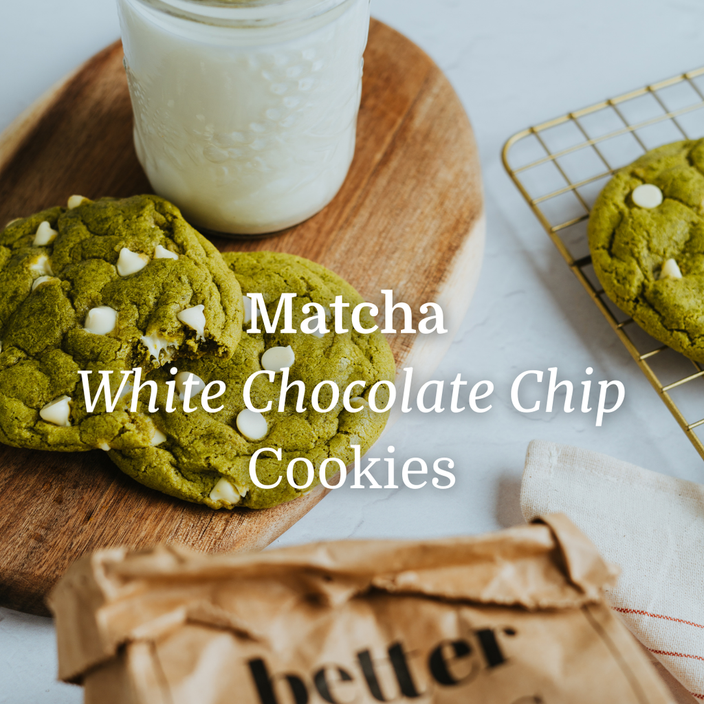 Matcha White Chocolate Chip Cookies