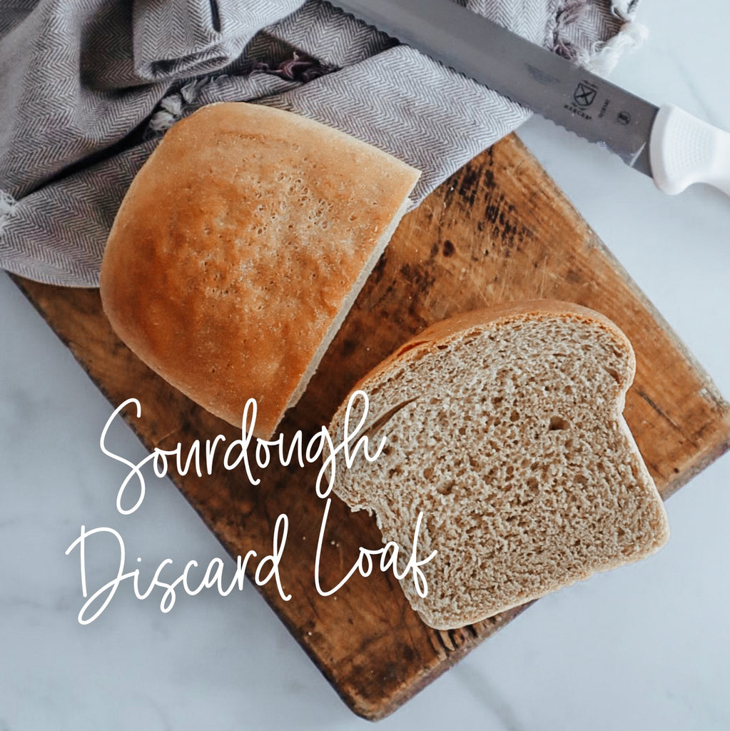 Sourdough Discard Sandwich Loaf