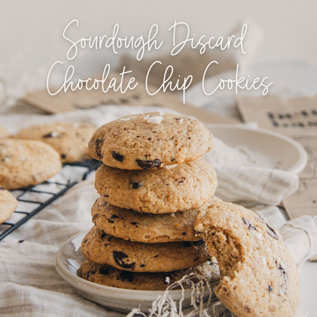 Sourdough Discard Chocolate Chip Cookies